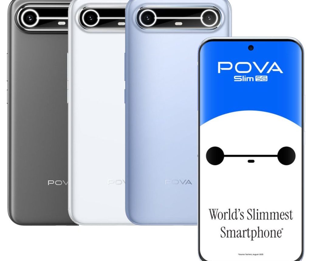 Tecno Pova Slim 5G Cool Black Smartphone