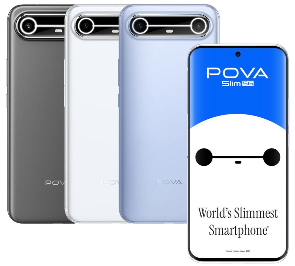 Tecno Pova Slim 5G Cool Black Smartphone